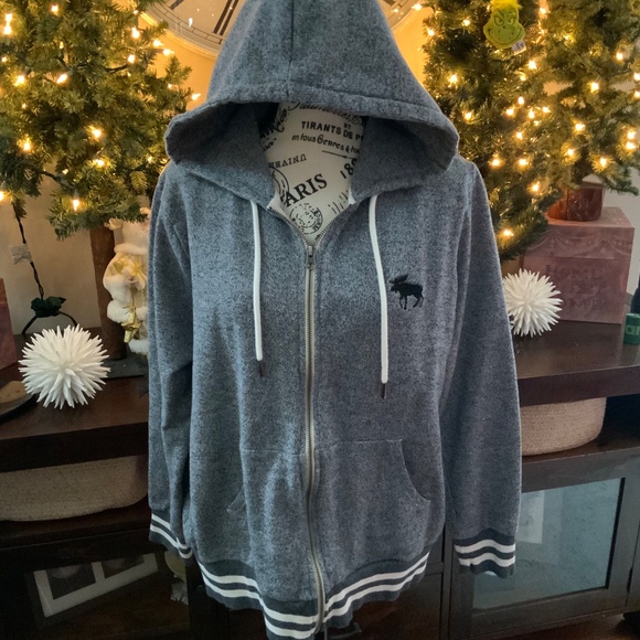 BNWOT Ladies Grey Speckled Hoodie Sz XL - Picture 4 of 10